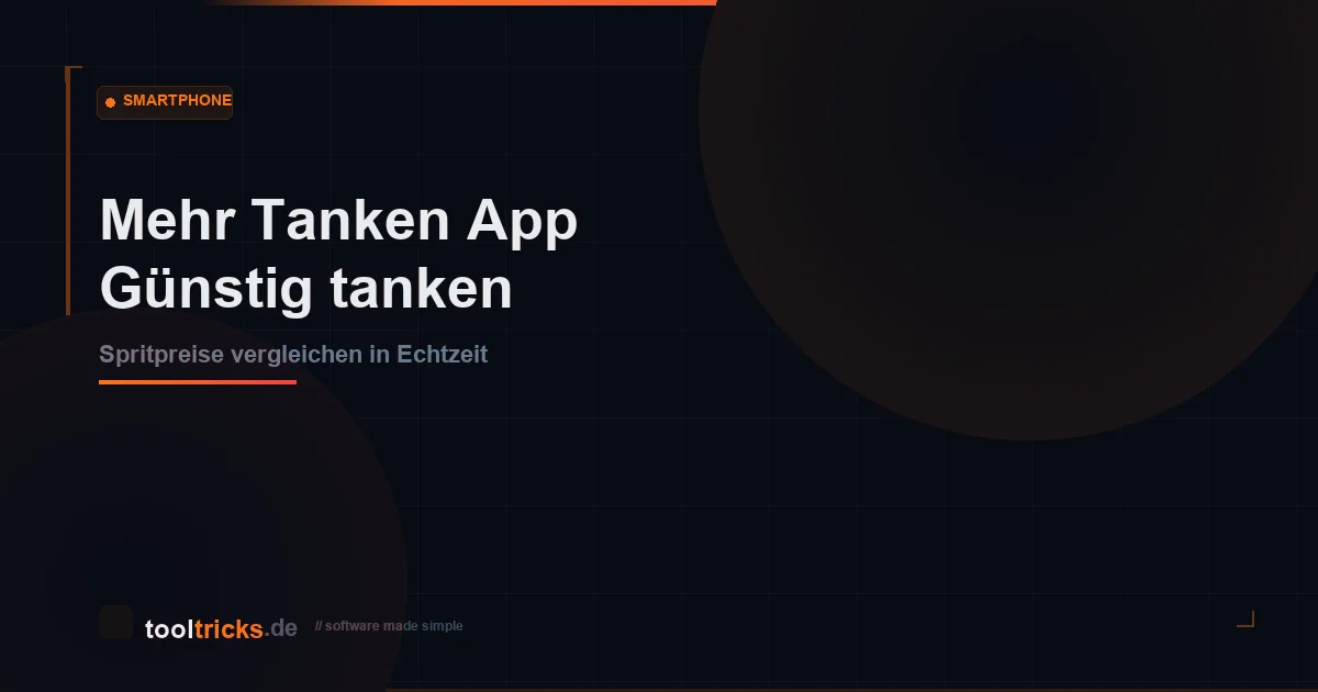 Mehr Tanken App - günstig tanken